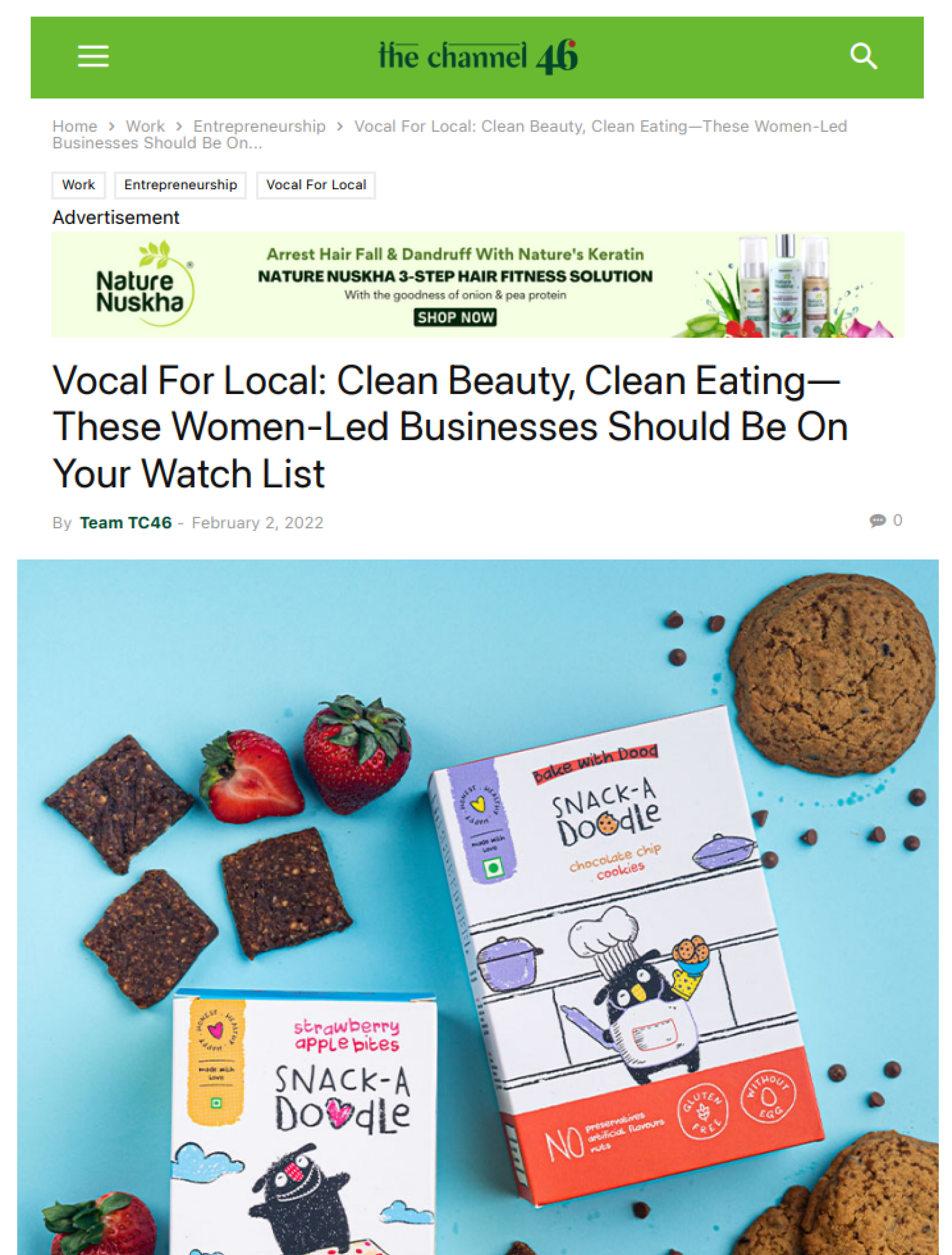 Vocal For Local: Clean Beauty, Clean Eating— These Women-Led Businesses Should Be On Your Watch List